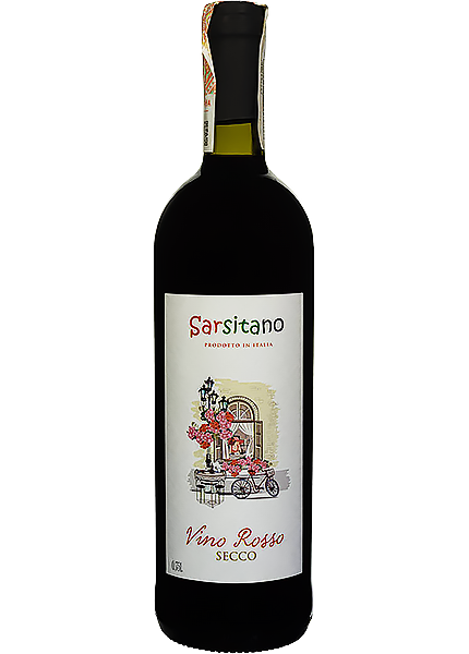 Вино Sarsitano Vino Rosso Secco 0.75л