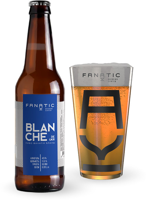 Пиво Fanatic Blanche 0.33л купить в Hop Hey | Море Пива Пиво Fanatic Blanche 0.33л