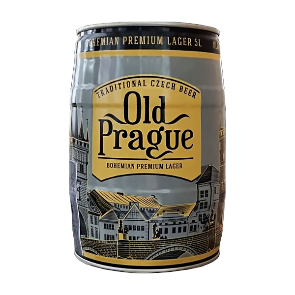 Пиво Old Prague Bohemian Premium Lager 5л купить в Hop Hey | Море Пива Пиво Old Prague Bohemian Premium Lager 5л