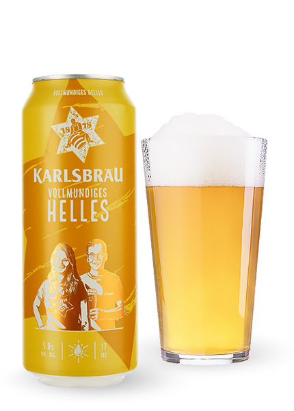 Пиво Karlsbrau Helles 0.5л