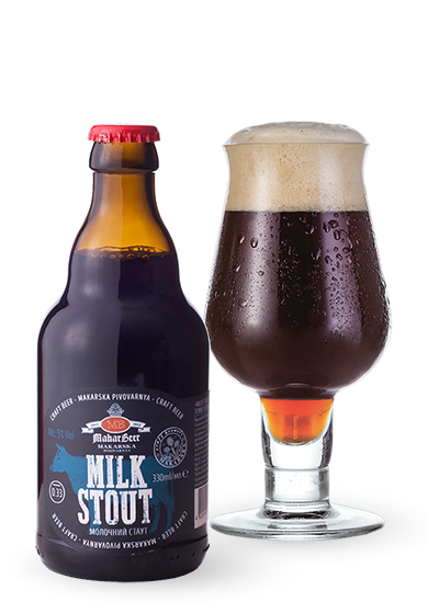 Пиво MakarBeer «Milk Stout» купити в Hop Hey | Море Пива Пиво MakarBeer «Milk Stout»
