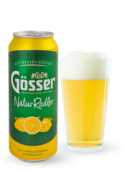 Суміш пива із соком Gosser Natur Radler 0.5л