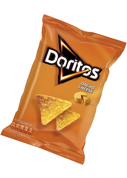 Чипси кукурудзяні «Doritos» зі смаком сиру, 100г