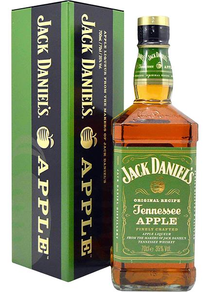 Лікер Jack Daniel's Tennessee Apple 0.7л в металевій коробці