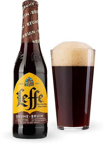 Пиво Leffe Brune 0.33л