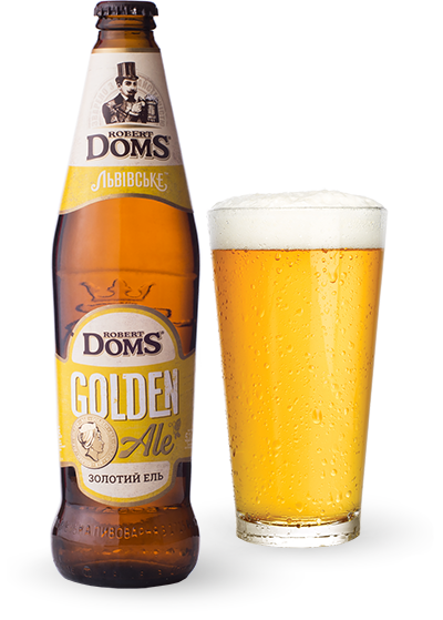 Пиво Львівське «Robert Doms Golden Ale»