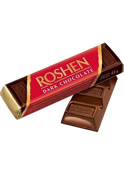 Батончик «Roshen» з помадно-шоколадною начинкою, 43г