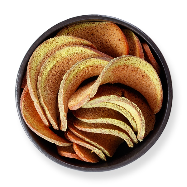 Сухари ржано-пшеничные «Хвилясті» со вкусом васаби, 75г