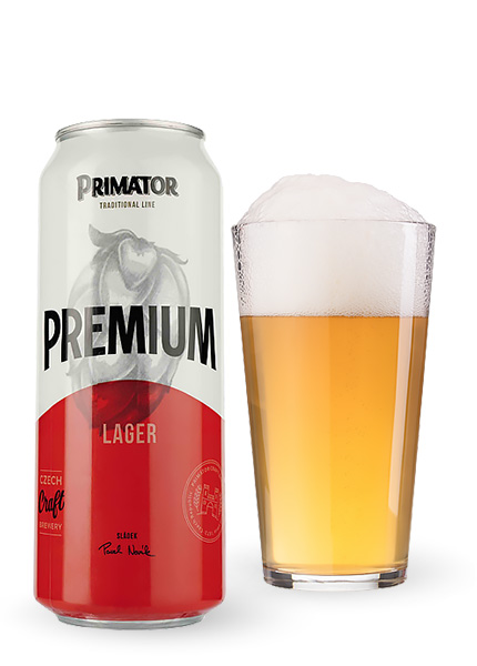 Пиво Primator Premium 0.5л