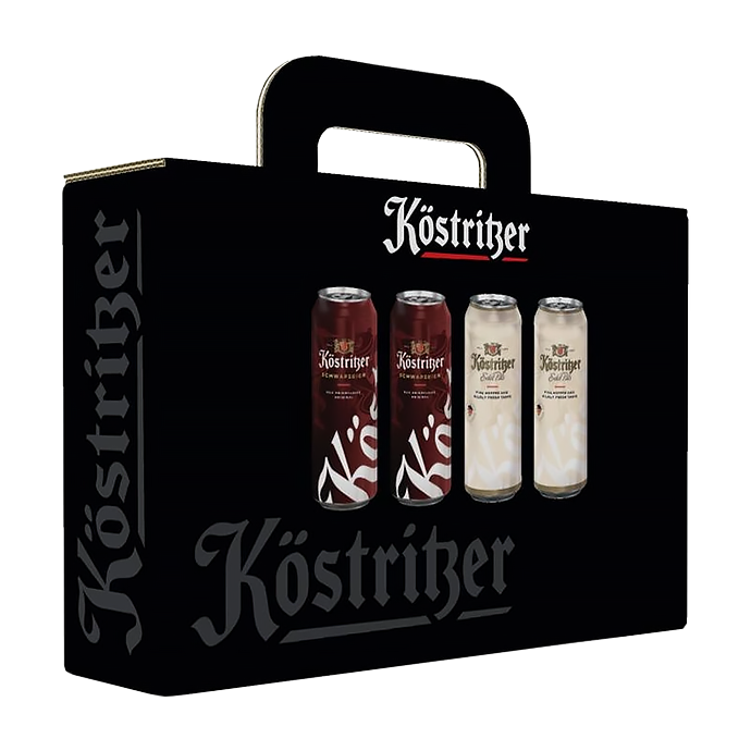 Набір пива Kostritzer Schwarzbier 0.5л х 2шт + Edel Pils 0.5л х 2шт купити в Hop Hey | Море Пива Набір пива Kostritzer Schwarzbier 0.5л х 2шт + Edel Pils 0.5л х 2шт