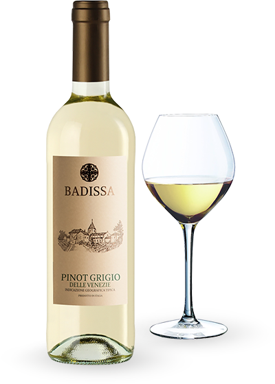 Вино Badissa «Pinot Grigio» белое сухое 12°