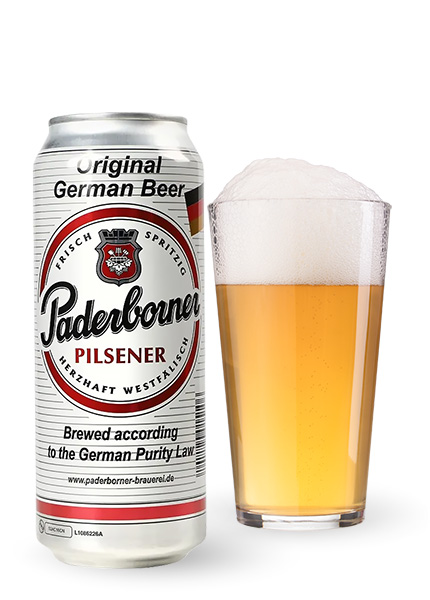 Пиво «Paderborner Pilsner» 0.5л