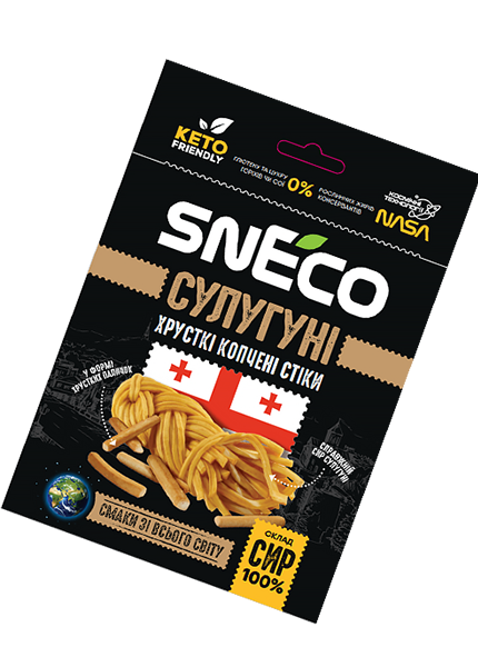 Сыр сушеный snEco сулугуни, 28г