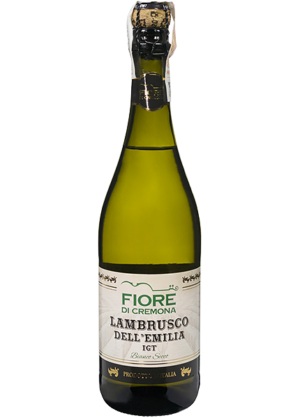 Вино полуигристое Fiore di Cremona Lambrusco Dell`Emilia IGT Bianco Secco 0.75л купить в Hop Hey | Море Пива Вино полуигристое Fiore di Cremona Lambrusco Dell`Emilia IGT Bianco Secco 0.75л
