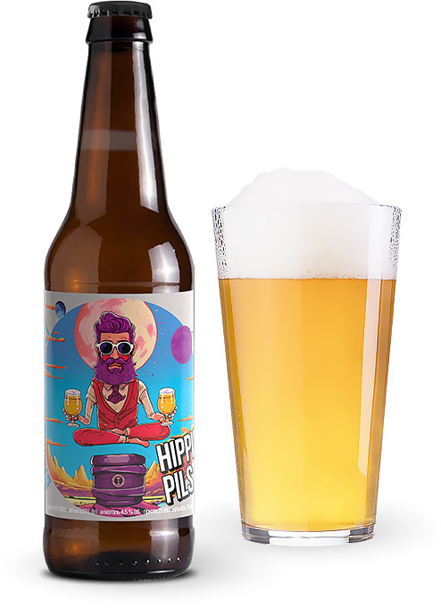 Пиво FDB «Hippie Pils» 0.33л купить в Hop Hey | Море Пива Пиво FDB «Hippie Pils» 0.33л
