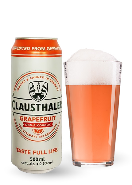 Пиво безалкогольное Clausthaler Grapefruit 0.5л