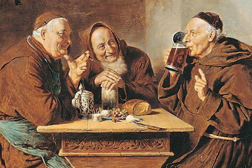Производство пива монахами
