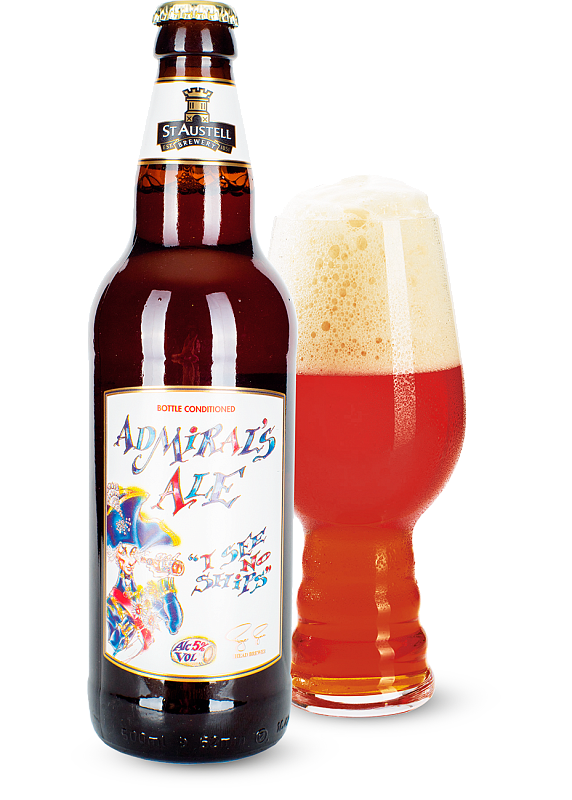 Пиво St Austell «Admiral's Ale» світле фільтроване 5.0° купити в Hop Hey | Море Пива Пиво St Austell «Admiral's Ale» світле фільтроване 5.0°