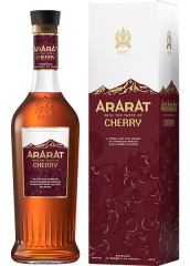 Крепкий алкогольный напиток Ararat Cherry 0.5л в коробке