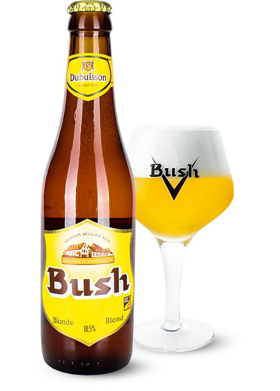 Пиво Dubuisson «Bush Blond» белое нефильтрованное 10.5°