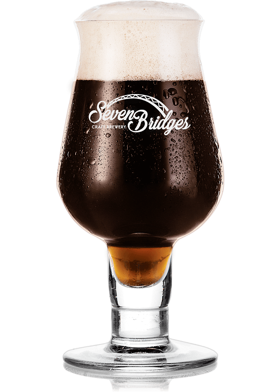 Пиво Seven Bridges Brewery «Milk Stout» темное нефильтрованное 5.4°