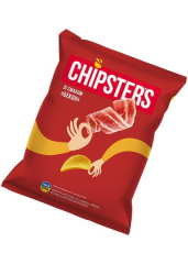 Чипсы картофельные «Chipsters» со вкусом бекона, 70г