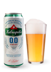 Пиво безалкогольное Kalnapilis Non-alko classic 0.5л