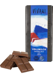 Шоколад молочный Vivani 100г