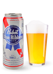 Пиво Pabst Blue Ribbon 0.5л