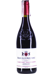 Вино Baron d'Arignac Cabernet Sauvignon IGP красное сухое 12°