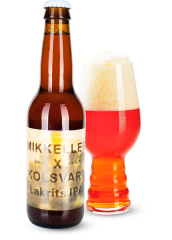 Пиво Mikkeller «Kolsvart Lakrids IPA» светлое нефильтрованное 6.7°