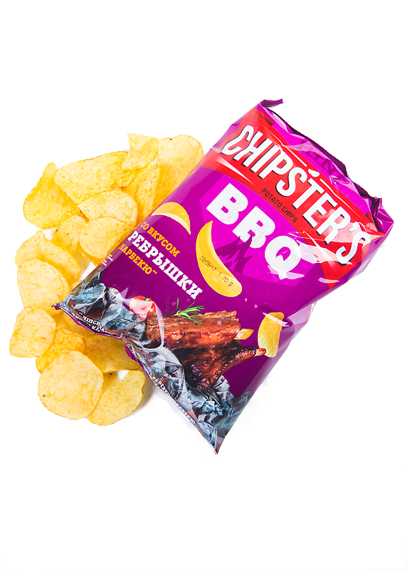Чіпси «Chipsters» Реберця Барбекю, 70 г купити в Hop Hey | Море Пива Чіпси «Chipsters» Реберця Барбекю, 70 г