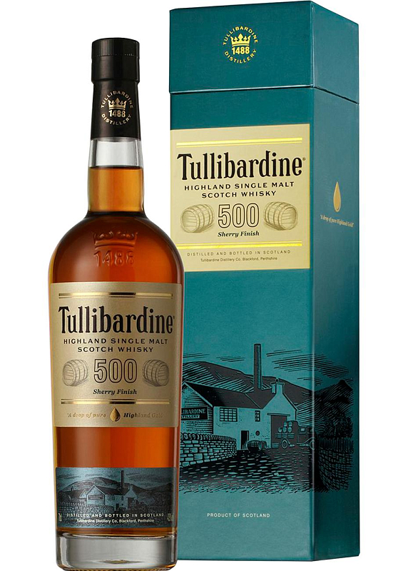 Виски Tullibardine Sherry Finish 500 43°