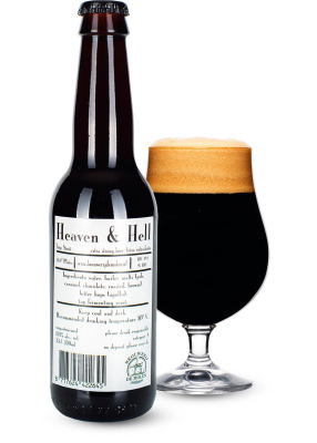 Пиво De Molen «Heaven & Hell» темное фильтрованное 11.9°
