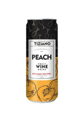 Игристый винный напиток «Tiziano Peach» персик 6.4°