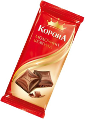 Шоколад «Корона» молочный, 90 г