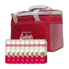 Набор пива Budweiser Budvar Original 0.5л x 8шт + термосумка