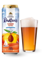 Пиво Volfas Engelman «Radler Peach»