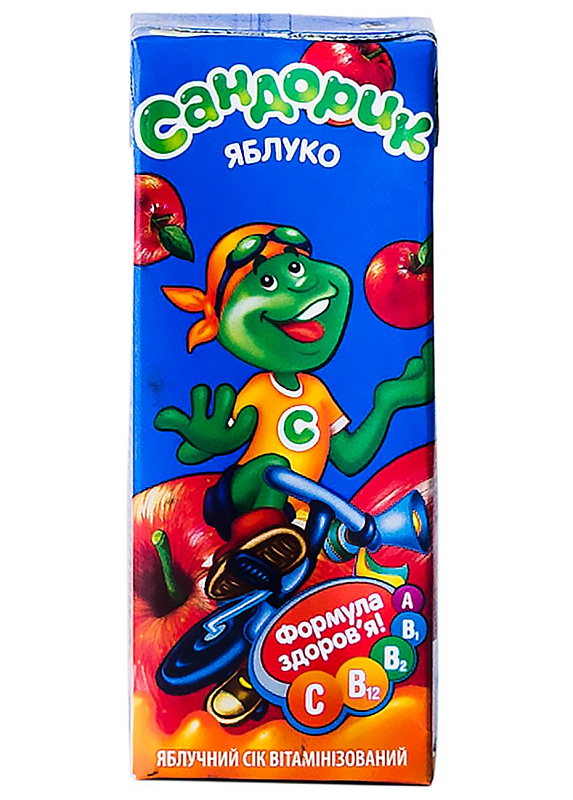 Сок Сандорик яблочный 0.2l