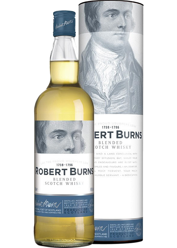 Віскі Robert Burns Blend In Tube 40°