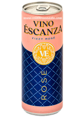 Напиток винный Vino Escanza Fizzy Rose 0.25л