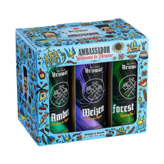 Набор пива Volynski Browar «Ambassador» 0.5л х 6шт