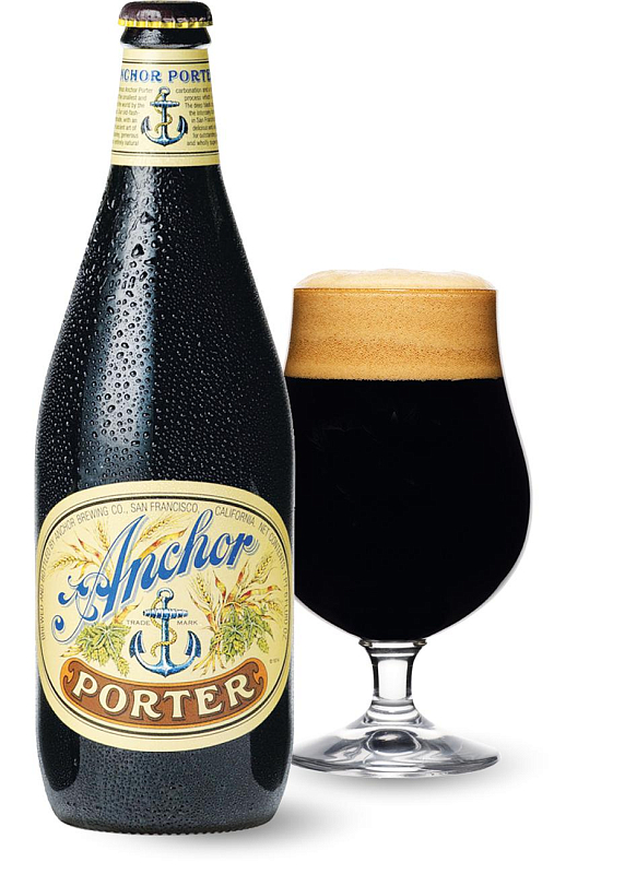 Пиво Anchor «Porter» темное фильтрованное 5.6°