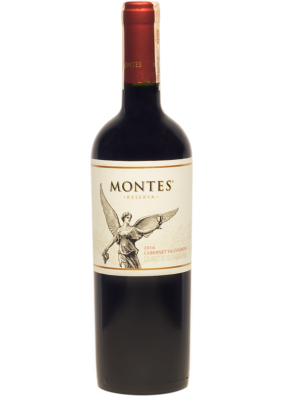Вино Montes Reserva Cabernet Sauvignon червоне сухе 13.5° купити в Hop Hey | Море Пива Вино Montes Reserva Cabernet Sauvignon червоне сухе 13.5°