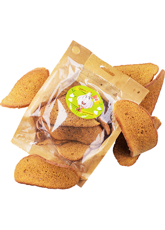 Гренки «Все по-часнику», 100 г