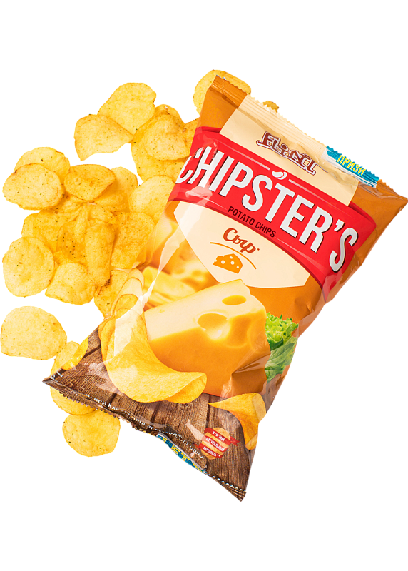 Чіпси до пива Chipsters «Сир» 70г купити в Hop Hey | Море Пива Чіпси до пива Chipsters «Сир» 70г