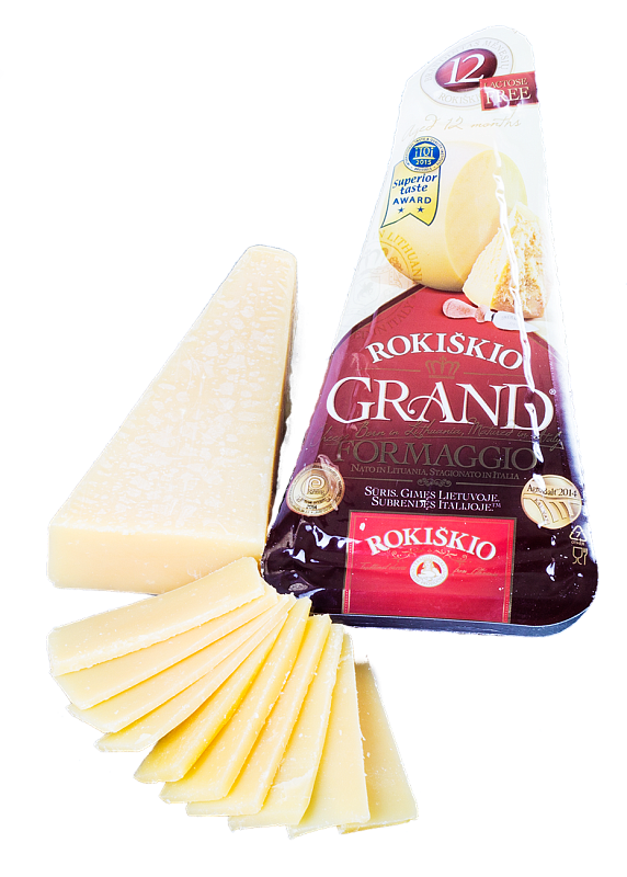 Сир Rokiskio «GRAND» 12міс 37% 180г