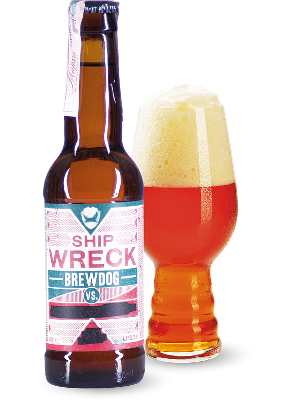 Пиво BrewDog «Ship Wreck» світле фільтроване 13.8°