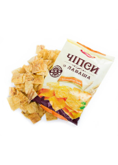 Чипсы из лаваша к пиву со вкусом сыра 125г