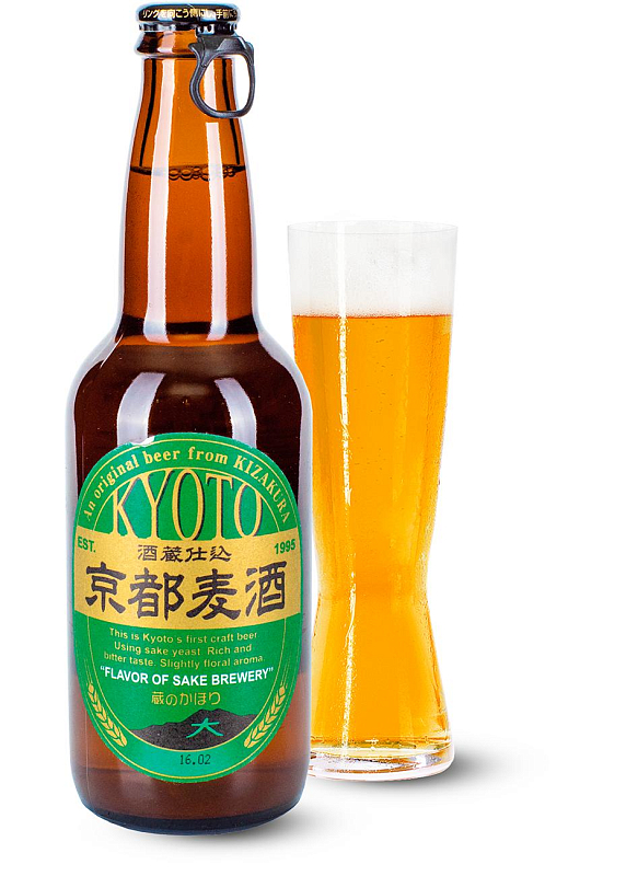 Пиво Kyoto «Flavor of Sake Brewery» светлое фильтрованное 4.0°